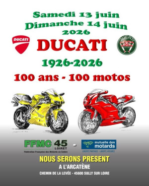 Ducati fête ses 100 ans à L’Arcatène - Musée Helyett